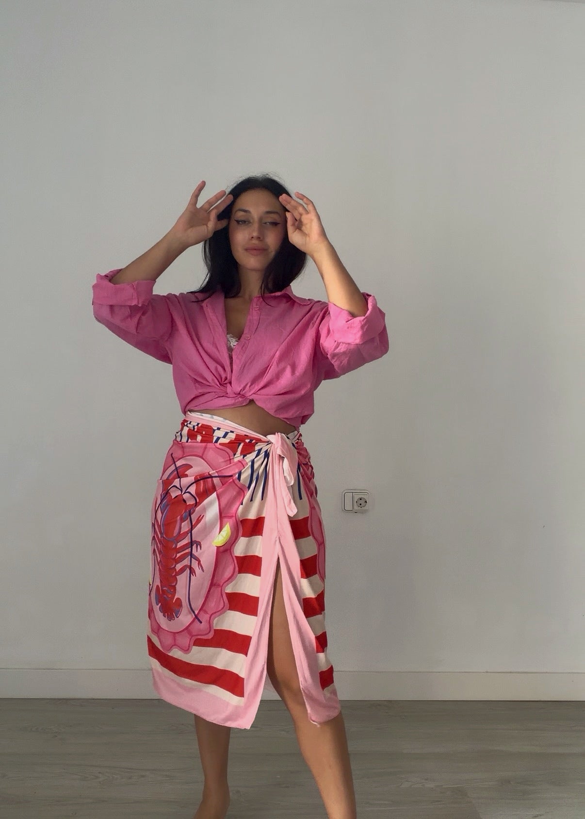 FALDA PAREO MIDI